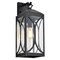 Nuvo Oaklyn - 1 Light Large Wall Lantern - Matte Black with Clear Glass 60/8123 - alternate 2